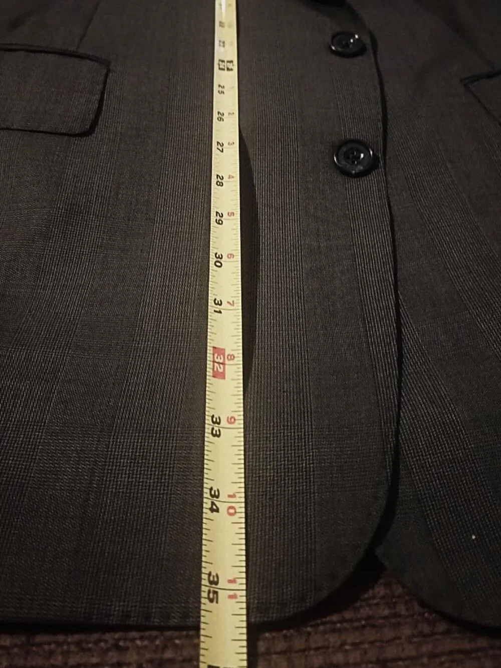 Hickey Freeman 1155 Collection Men Gray 2 Piece Suit 42L